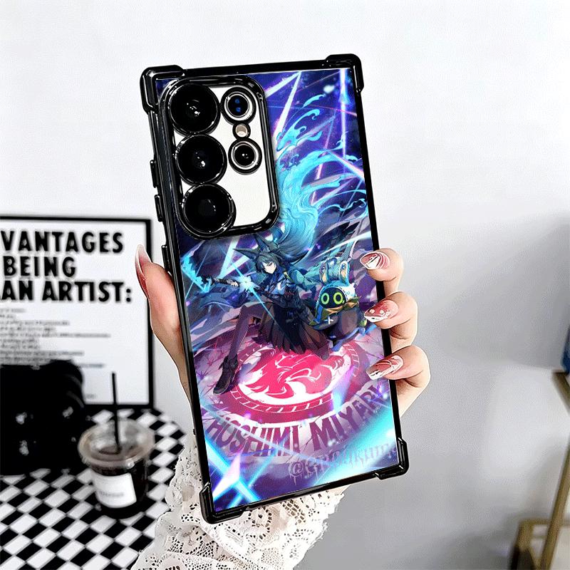 Zenless Zone Zero Хосими Мияби Покрытие Чехол для Телефона Для Samsung Galaxy S24 S25 FE S26 Edge S23 Ultra S22 S21 Plus S20 Защита от Падения