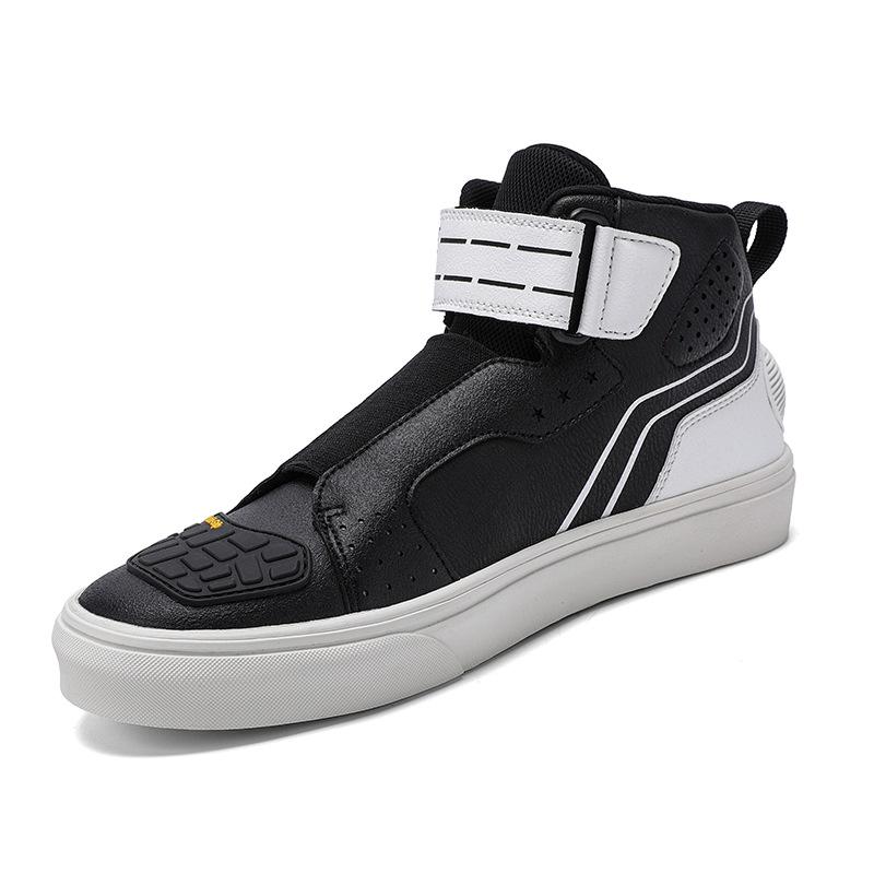 Обувь для досок Мотоциклетная обувь Мотоциклетная обувь для верховой езды Мужские рыцари Мотоциклетные ботинки для бездорожья Гоночные короткие ботинки Путешествия на мотоцикле