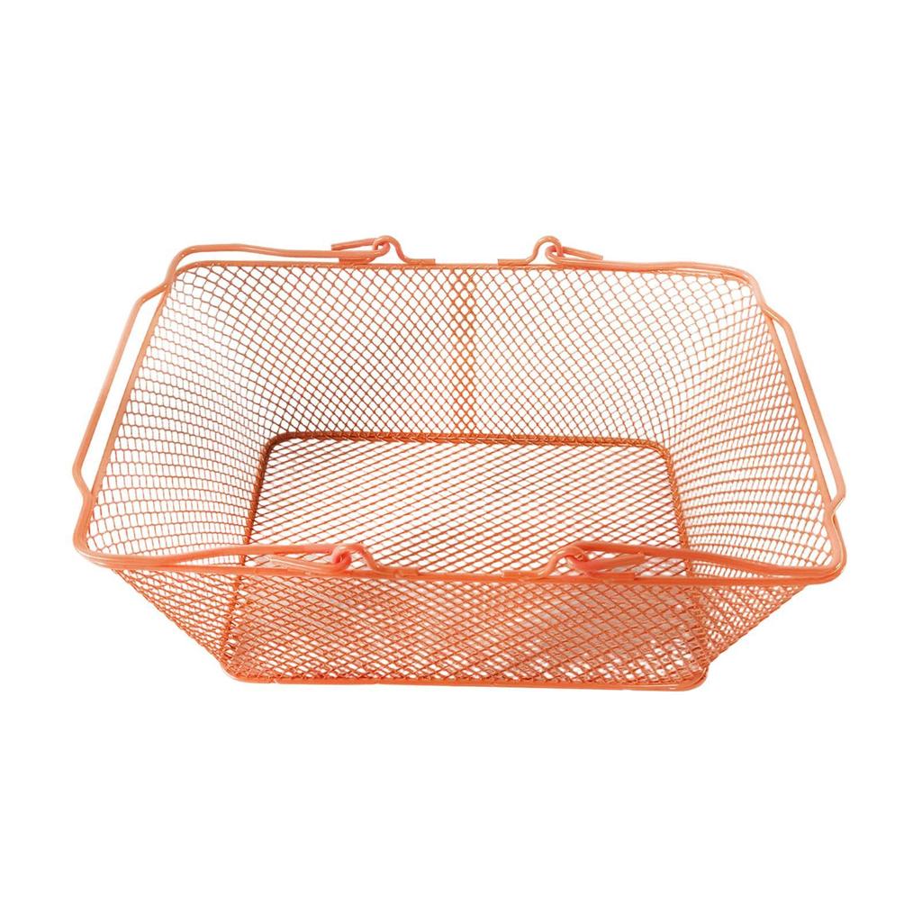 Shopping Basket with Handle Grocery Basket for Bookstore Kitchen Flower Stop