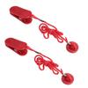 2PCS Treadmill Safety Key Magnetic ABS Portable Treadmill Security Lock Emergency Stop Accessory for Fitness 22mm