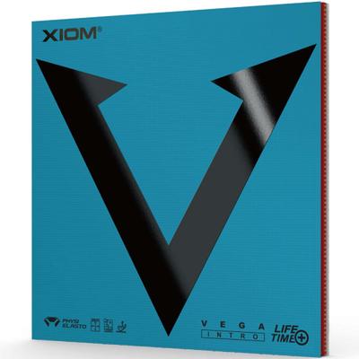 Накладка для настольного тенниса XIOM Inverted Vega 10511, Мягкая, Вводный уровень, Черная, 1.5,