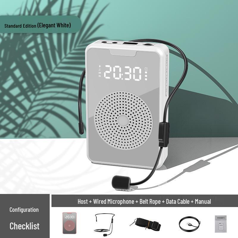 Портативный Bluetooth-микрофон и громкоговоритель для преподавания, экскурсоводов и использования на открытом воздухе