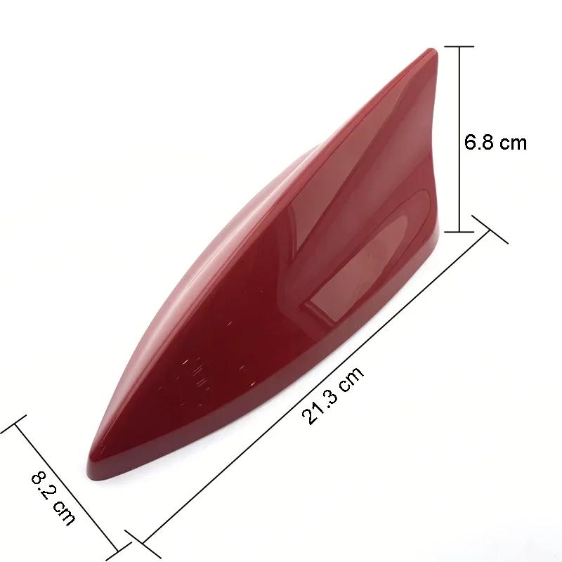 1 шт. стильная универсальная автомобильная радиостанция на крышу автомобиля, антенна с плавником акулы, антенна FM/AM, аксессуары для стайлинга автомобиля