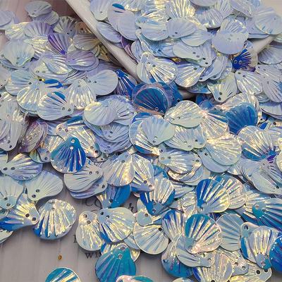 13мм Золотые пайетки-ракушки для макияжа глаз русалки и DIY