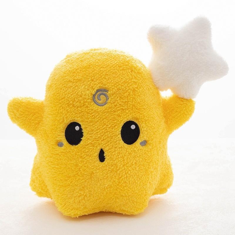 Плюшевая красочная игрушка-привидение, мультяшная мягкая кукла, украшение для спальни, детский подарок 20 см