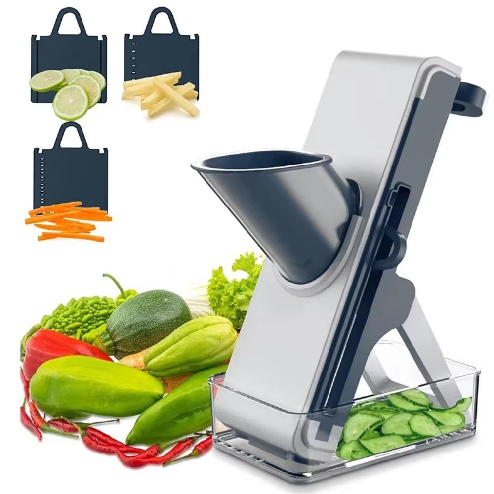 6 in 1 Gadgets Beef Cleaver Adjustable Thickness Fresh Meat Shredder Vegetable Cutter Frozen Meat