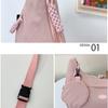 Handbag Nylon Shoulder Bag Lightweight Dumpling Bag Sweet Oxford Cloth Crossbody Bag  Travel