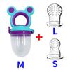 New Baby Nipple Fresh Food Fruit Milk Feeding Bottles Nibbler Learn Feeding Drinking Water Straw Handle Infant Teething Pacifier
