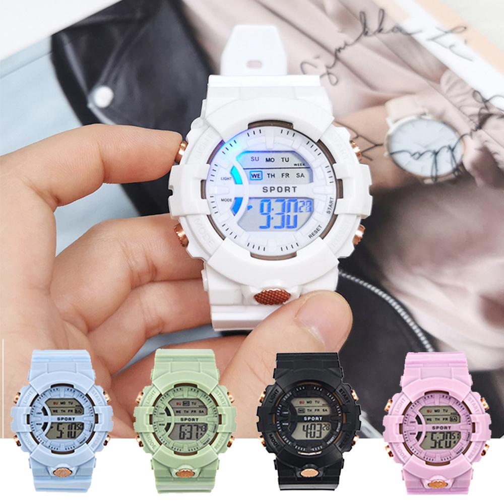 Sports Adjustable Students Luminous Wrist Watches LED Digital Watches Silicone Electronic Watch