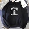 Мужская толстовка Death Row Records Высококачественный Эстетичный Узор Хип-Хоп Осень Зима Повседневная Спортивная одежда для Мальчиков