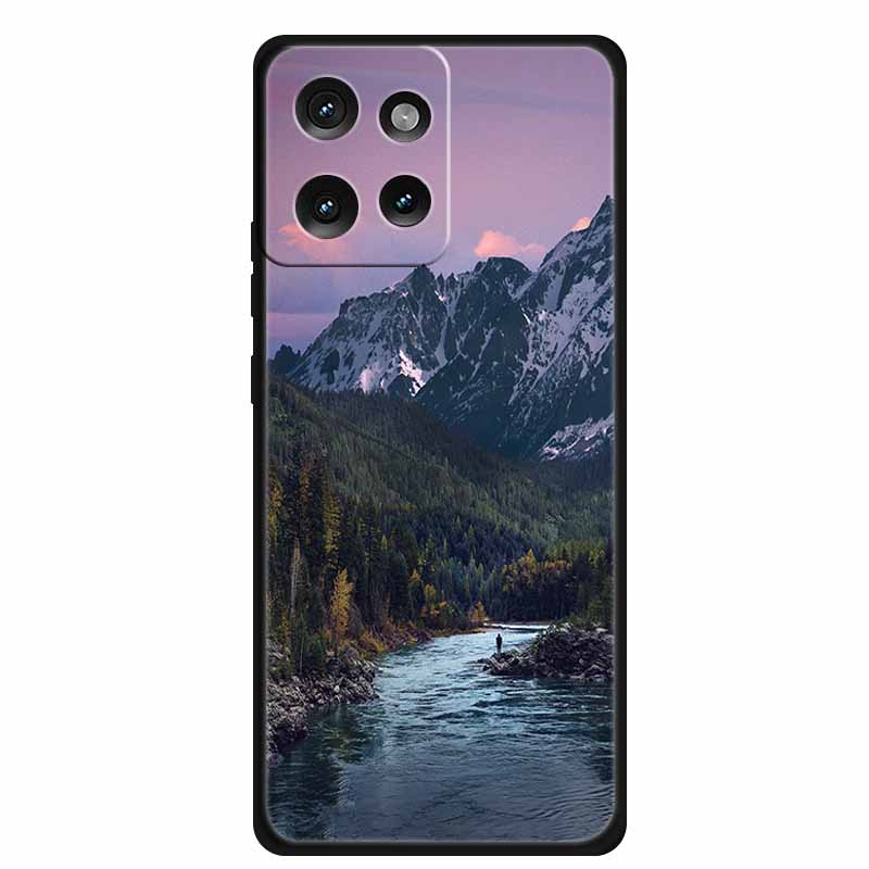 Для Motorola Moto Edge 50 5G Чехол Модный Планета Мягкий Силикон ТПУ Чехлы для Телефона Задняя Крышка XT2407-1 Пейзаж Защитный Чехол