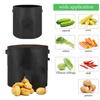 Growing Bag Sturdy Stitching with Handle Breathable Reusable Potato Vegetable Flower Planting Bag Gardening Supplies