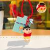 Crayon Eyecatching Shinchan Keychain With Diverse And Whimsical Poking Butt Characters