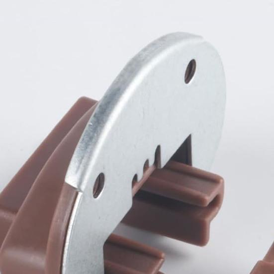 Сменный комплект направляющих для выдвижных ящиков комода Нержавеющая сталь Устойчивость к коррозии Высокая совместимость Простота установки Комплект направляющих для мебельных ящиков