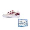 Li Ning Tianji Skateboard Shoes Unisex Low top Red White AGCU095-5
