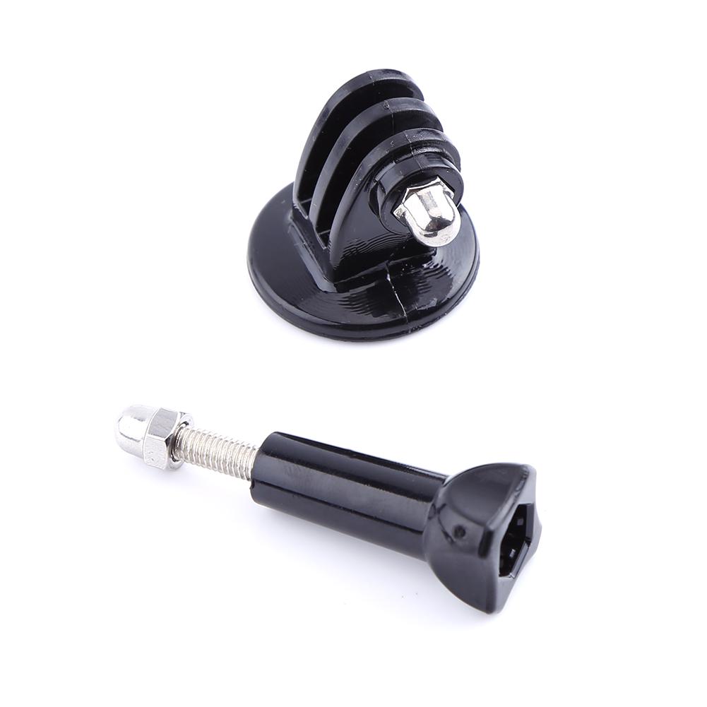 Черный адаптер для горячего башмака 1/4 дюйма с набором адаптеров для крепления на штатив для камеры Gopro Hero 2/3/3 +/4