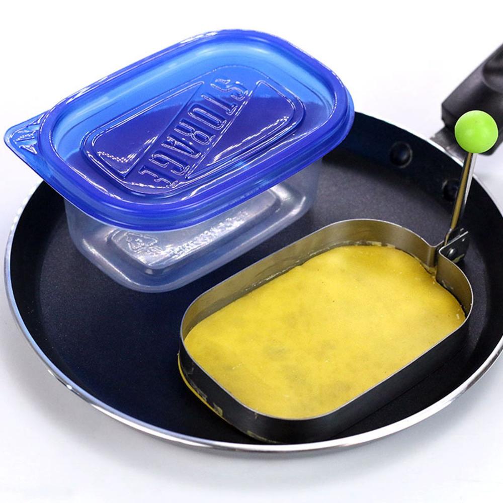 Stainless Steel Non-stick Anti-scald Egg Frying Mold Omelette Mould Egg Ring Pancake Shaper