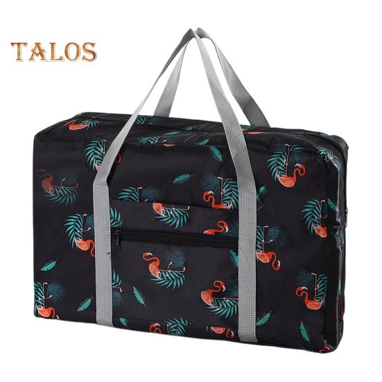 Складная дорожная сумка-тоут для ручной клади, водонепроницаемая переносная сумка для хранения с застежкой-молнией