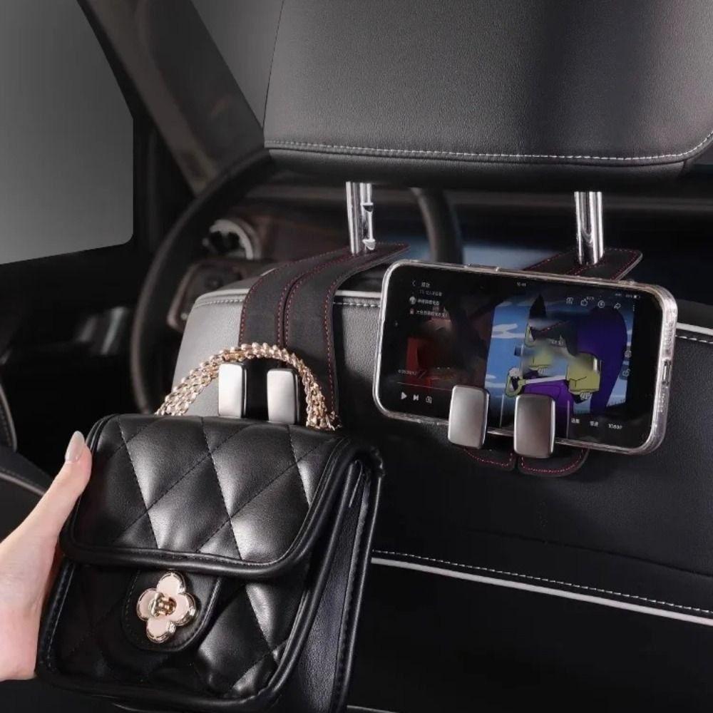 Leather Seat Back Hook Sturdy Car Tools New Interior Accessories Car