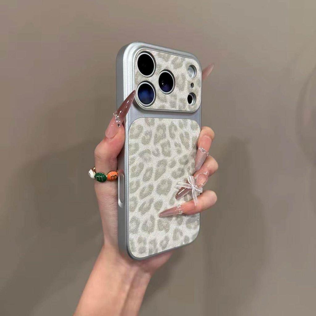 Luxury Seconds Change 17 Leopard Print Phone Case For iPhone 11 12 13 14 15 16 17 Pro Max AIr Shockproof Bumber Cases Cover