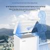 HAIER Морозильный ларь 100 л на колесах, вилка CN (адаптер в комплекте)