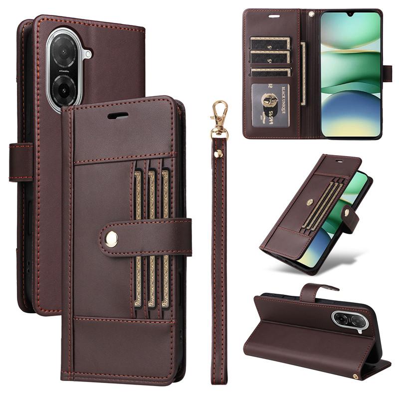Кожаный чехол-книжка для Xiaomi Poco C71 4G C65 M7 X7 F7 X6 M6 F6 X5 Pro X3 NFC M5s C55 5G, чехлы для телефона-книжки, коке