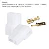 Yctze Electrical Automotive Wire Connector, T-Type 2 Pin Power Plug Male Female Socket Plug and Terminals Kit Fit for Kenwood FT-7800R, FT-8800R,