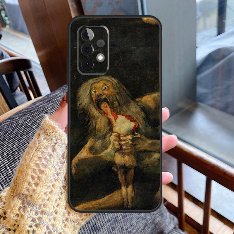 Spain Francisco Goya Art Case For Samsung Galaxy A56 A36 A26 A16 A06 A54 A34 A14 A12 A22 A32 A52 A13 A53 A15 A35 A55