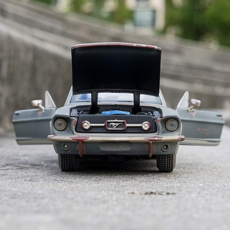 Майсто 1:24 Форд Мустанг GT 1967 Литой Автомобиль Металлические Модели и Игрушечные Транспортные Средства Модель Автомобиля Миниатюрная Масштабная Модель Автомобиля Для Детей