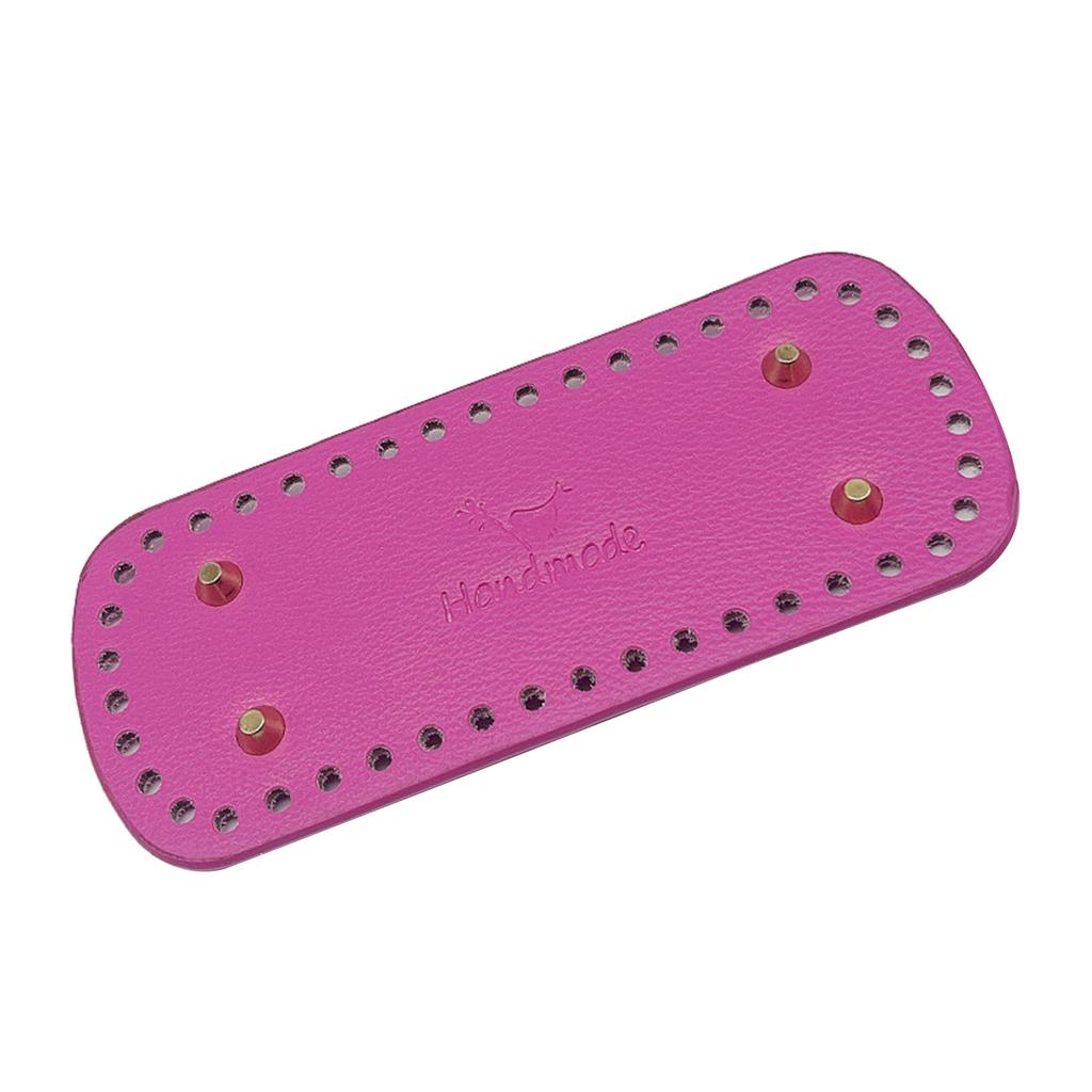 Овальное круглое дно для сумки из кожи с 44 отверстиями, основа для сумки с гвоздями, формовочная подкладка для вязаной сумки через плечо/на плечо, сделанной своими руками