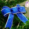 Year Decoration Hanging Pendant Xmas Party Supplies Home Decor Ribbon Bows Christmas Tree Ornaments