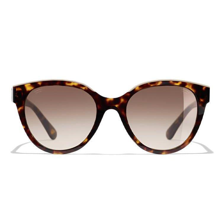 Chanel Butterfly Deep Pine Green And Beige Women accessories 5414-1682/S9