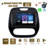 8 дюймов для Renault Captur Clio 2011-2018 с кнопкой Android автомобильный радиоприемник мультимедийный плеер навигация стерео GPS 2 Din 1 + 32 ГБ