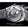 Механические часы Tourbillon Skeleton в стиле стимпанк, мужские наручные часы, водонепроницаемые, автоматические, деловые, роскошные