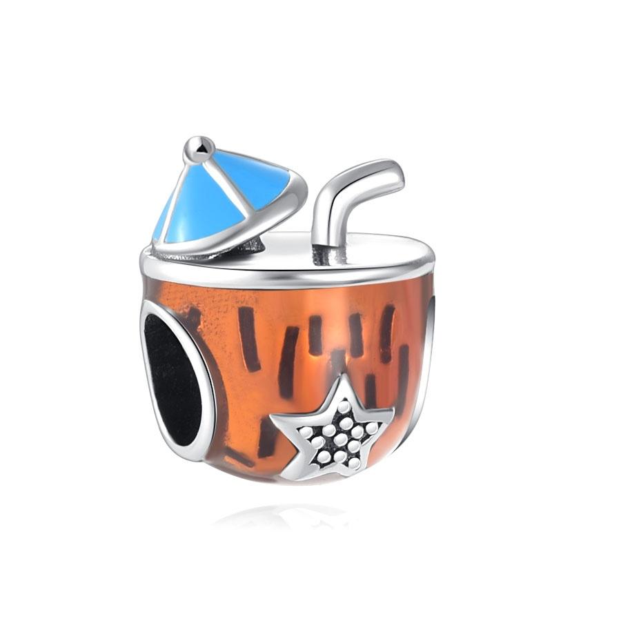 New European Plated Copper Beads Ocean Series Turtle Goldfish Diy Charm Fit Original Pand Bracelet For Gift