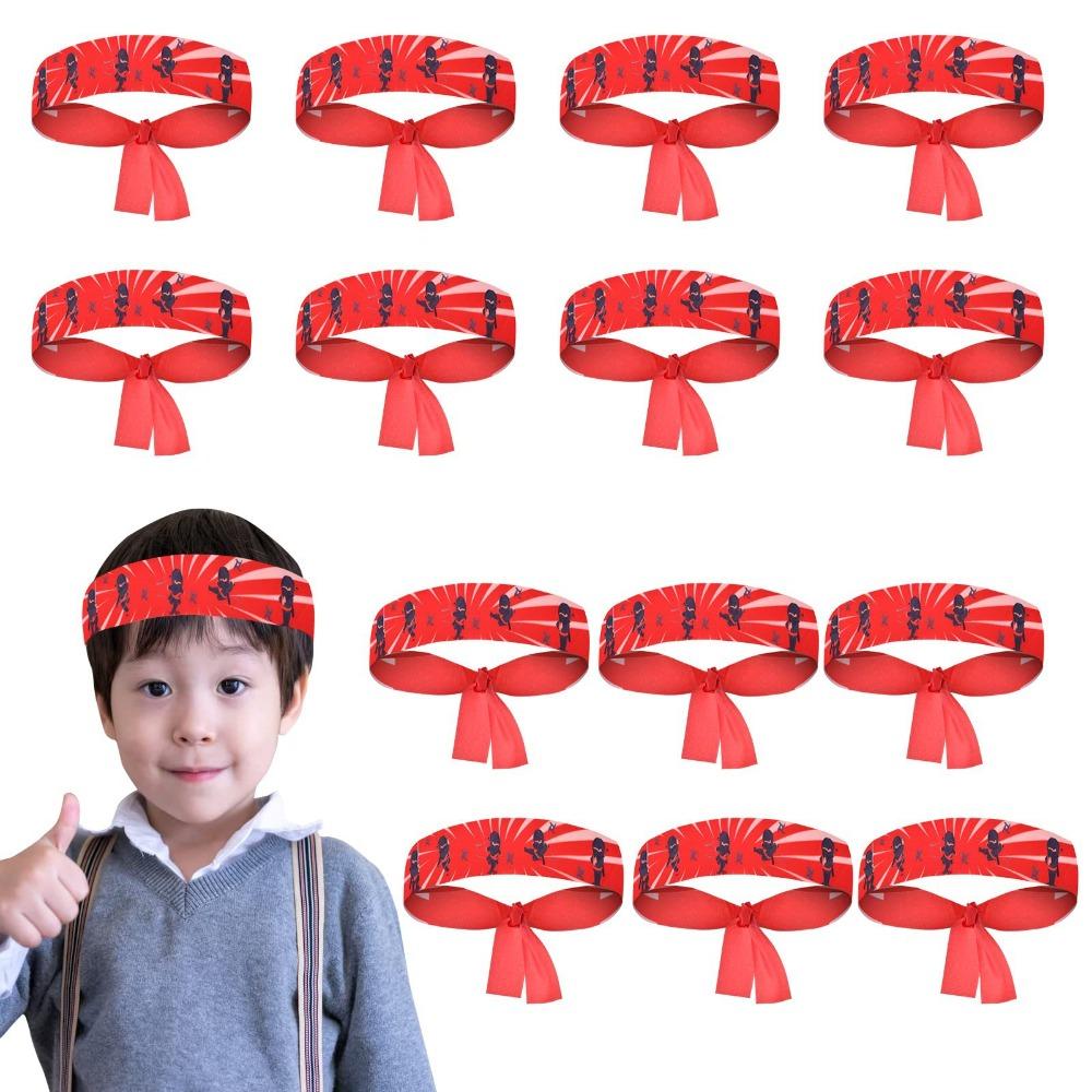 Повязка на голову Ninja Karate Ninja Karate, многоцелевой шарф, повязка на голову, детская повязка на голову Warrior Party