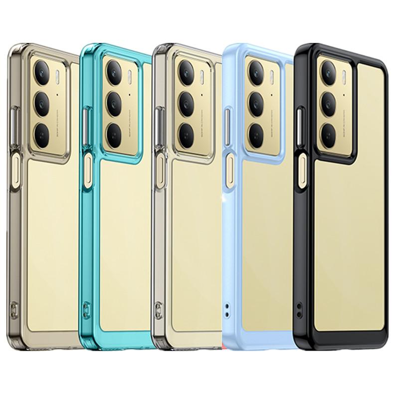 Прозрачный цветной чехол из ТПУ для Realme C75 4G Защитная накладка Прозрачные Fundas Coque Capa