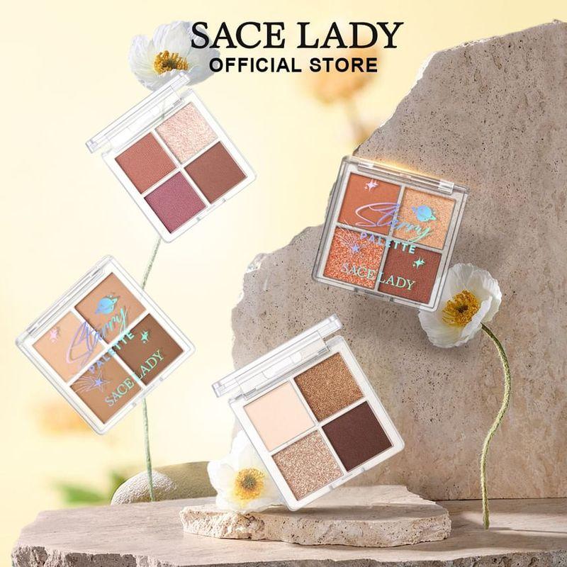 Sace Lady - Палетка теней для век "Звездные глаза" - 4 вида
