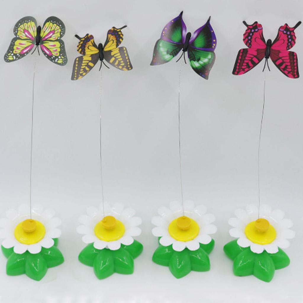 Cat Interactive Toys Smart Butterfly Bird Electric Teaser 360 Rotatable Teaser For Chasing Exercise Mental Stimulation Hunting