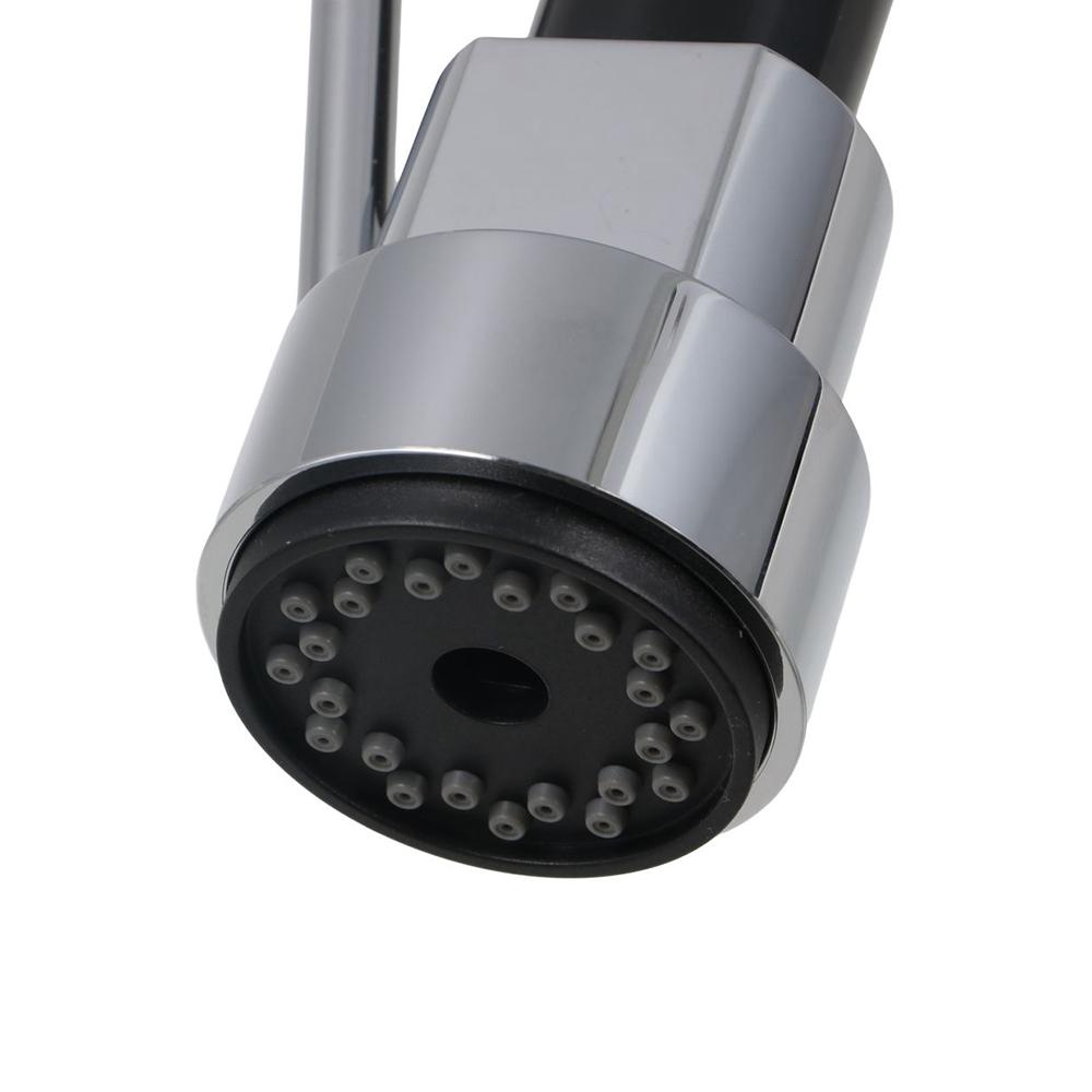 High Pressure Kitchen Faucet Plastic Pull Out Spray Head Spring Faucet Kitchen Spout Head