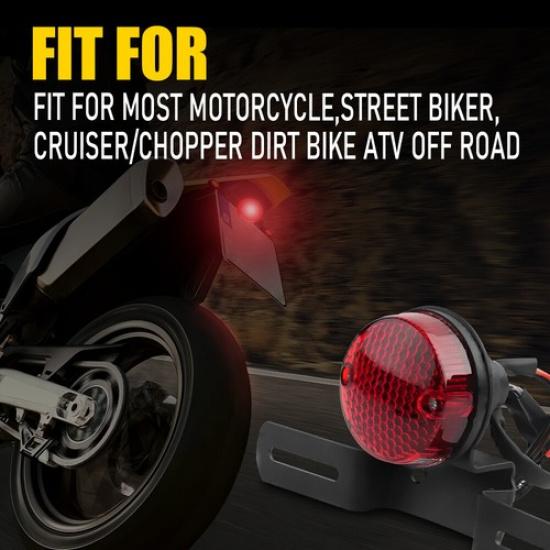 Motorcycle Stop Brake Tail Light Lamp For Harley Bobber Chopper Cafe Racer I