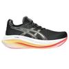 Asics Gel-Nimbus 27 Удобные Универсальные Простые Модные Кроссовки с Низким Верхом Мужские Кроссовки для Бега Черные 1011B958-005