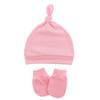 Newborn Baby Hat with Gloves Cotton Baby Beanie Hat Infant Cap for Girls Boys Toddler Hat Cap Accessories