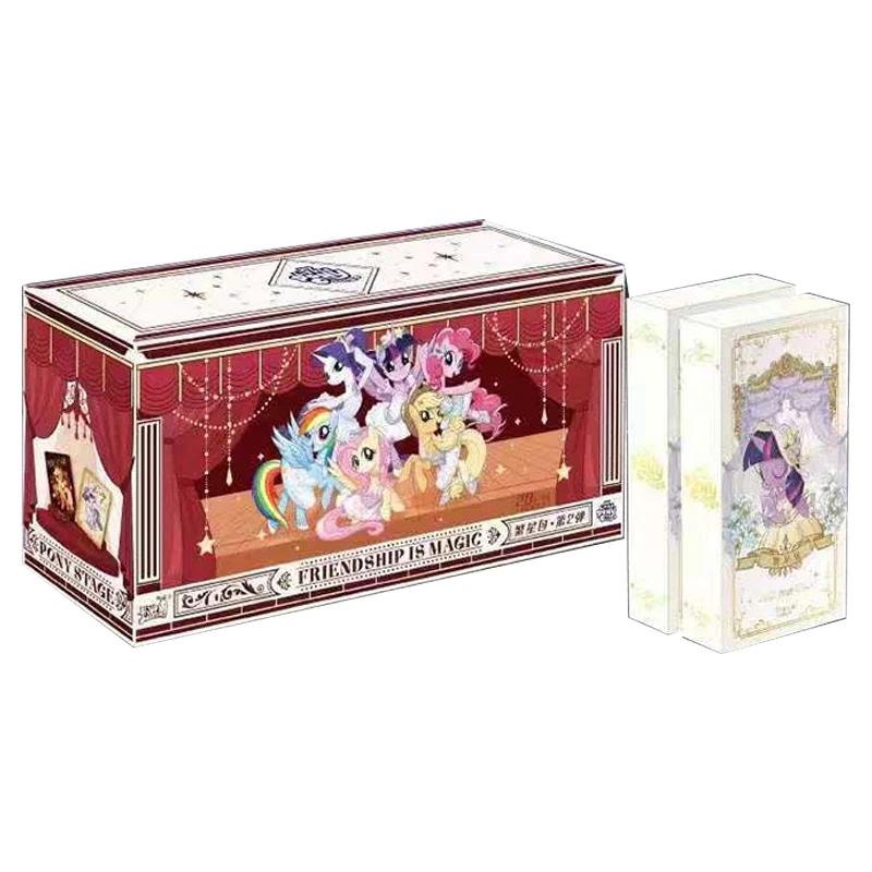 KAYOU Genuine My Little Pony Card Friendship Eternal Cards Huiyue Pack Cute Funny Party Princess Anime Collectible Card Toy Gift