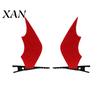 Holiday Themed Hair Ornaments 2Pcs Halloween Red Bat Wings Clips, 3D Wing Hairpin, Sweet And Cool Accessories Gothic Pins, Cute for Women Girls