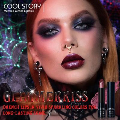 15 цветов мелкодисперсный глиттер помада красный черный перламутровый тинт для губ водостойкая не оставляет следов на чашке вспышка стойкая легко наносится бриллиантовая помада