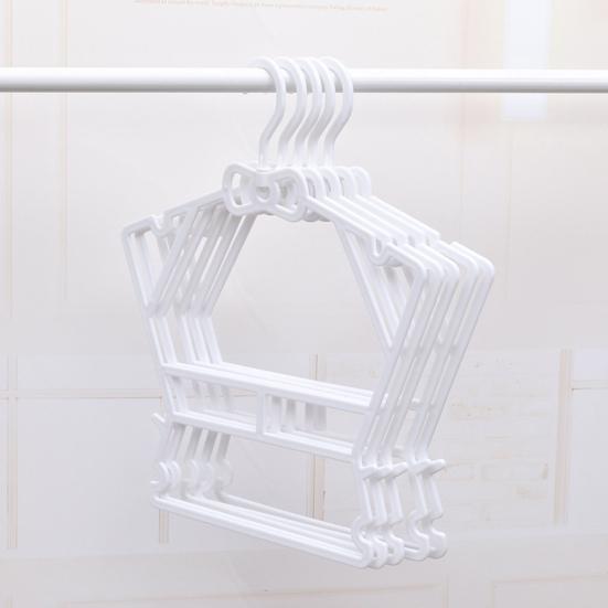 10 шт. вешалки для рубашек, многофункциональные бытовые принадлежности, сухие и влажные вешалки для детского шкафа, полезные организации, белые