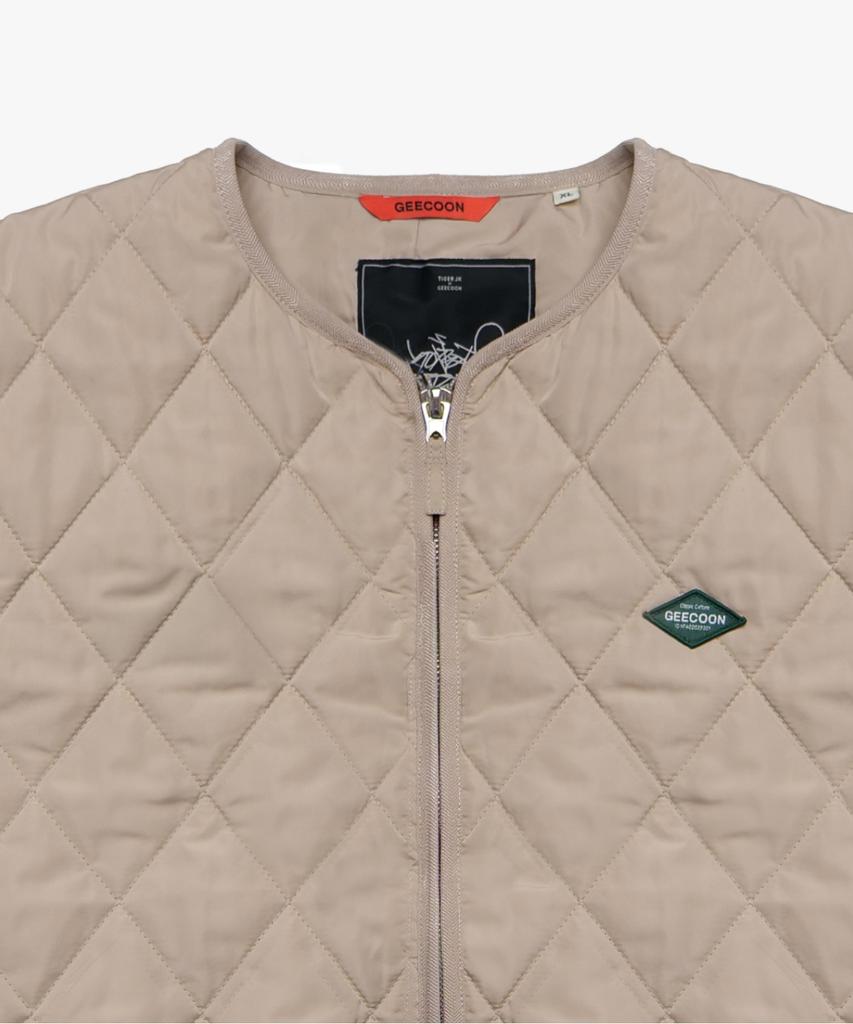 Geecoon Жилет стеганый Essential Tiger Jk Gjk258-210 Бежевый
