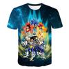 Футболка Dragon Ball для детей, футболки, аниме-фигурки, футболка Son Goku Super Saiyan, футболки для мальчиков, детская одежда, летняя одежда с коротким рукавом