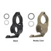 Flashlight Ring Nylon Finger Ring Flashlight Adapter Anti-slip Compatible Pocket Clip Accessories Outdoor Portable Equipment